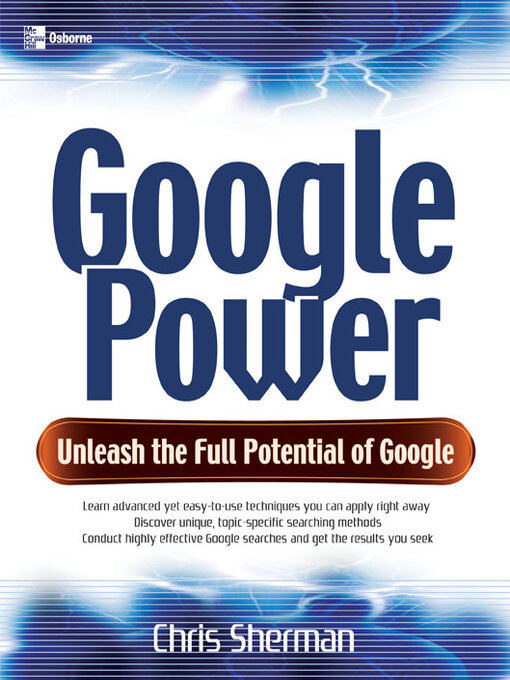 Title details for Google Power by Chris Sherman - Available